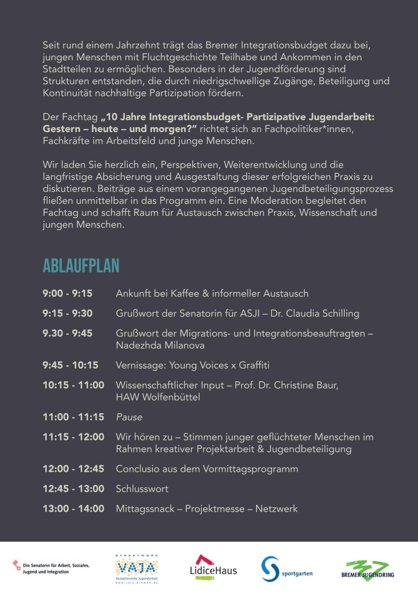 20251016 Flyer Fachtag Integration Rueckseite 2025