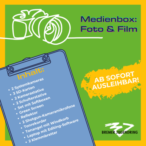 Medienbox für Foto & Film